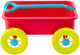 Wózek na zabawki LEAN Toys do piasku pastelowy 20445 (5905991027324) - obraz 3