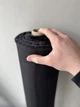 Черная костюмная льняная ткань, 55% LINEN 45% VISCOSE цвет 147 - изображение 3