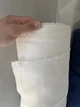 Сорочечно-платьевая льняная ткань, молочная цвет 0/0 - изображение 2