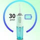 Портативный ирригатор для полости рта FC 1591, 300 мл, 3 режима, 2 насадки, аккумуляторный, IPX7, зелёный - изображение 4