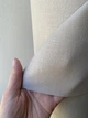 Бежевая сорочечно-платьевая льняная ткань, 56% льна и 44% хлопка, цвет 943/330 - изображение 3