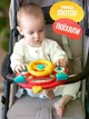 Дитяча іграшка Автотренажер на коляску, кермо "Маленький водій" "WToys" озвучено українською, в коробці 22×8×19 см, червоний (91739) - зображення 5