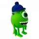 USB флеш накопитель Wibrand 16GB Mike Wazowski Green USB 2.0 (WI2.0/MW16G) (251021) - изображение 2