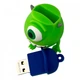 USB флеш накопитель Wibrand 16GB Mike Wazowski Green USB 2.0 (WI2.0/MW16G) (251021) - изображение 5