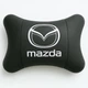 Автомобильная подушка под шею на подголовник с логотипом MAZDA - изображение 1