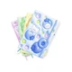 Блокнот на гумці А5 13.6×20.8 cm, 80 арк.,тверда обкладинка Kiddy sweet, дизайн 1 (761254ML-1) - изображение 2