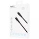 Дата кабель Proove Rebirth Type-C to Lightning 3A (1m) Black - зображення 3