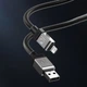 Дата кабель Baseus CoolPlay Series Type-C to Lightning 20W (1m) (CAKW00000) Black - изображение 5