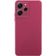 Чохол TPU GETMAN Liquid Silk Full Camera для Xiaomi Redmi 12 Бордовий / Marsala - зображення 1