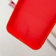 Чехол TPU GETMAN Liquid Silk Full Camera для Samsung Galaxy S23 FE Красный / Red - изображение 6