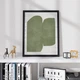 Постер Roomy "Soft Leaves" Біла рамка з глянцевим склом A4 (29.7x21 cm) - зображення 4