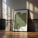 Постер Roomy "Soft Leaves" Біла рамка з глянцевим склом A4 (29.7x21 cm) - зображення 5