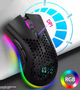 Бездротова миша Viper BM600 Чорна 1600 dpi RGB з підсвічуванням - зображення 2