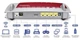 Бездротовий маршрутизатор AVM FRITZ!Box 7360 A/CH Grey/Red 33314 - изображение 3