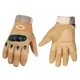 Тактичні рукавички з 3D кастетом Tact Gloves Розмір - XL Brown - зображення 1