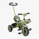 Детский трехколесный велосипед 10" Best Trike колеса EVA стальная рама световые и звуковые эффекты хаки укр BS-70240 - изображение 1