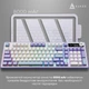 Клавіатура Ajazz AK980 Clear Sky Switch Purple (AK980-CS-PWB) - зображення 12