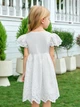 Детское летнее платье для девочки SHEIN GD-00157654 116 см Белое (DN3012300051410) - изображение 2