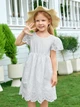 Детское летнее платье для девочки SHEIN GD-00157654 116 см Белое (DN3012300051410) - изображение 5