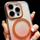 Чохол TPU+PC Shadow with MagSafe для Apple iPhone 16 Pro (6.3") Rose Gold - зображення 2