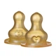 Змінні соски для пляшечки BIBS Bottle Niple 2 pack Latex Slow Flow (повільний потік) - зображення 2