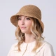 Панама женская LuckyLOOK Медлин One Size Бежевый 734-302 - изображение 4