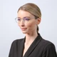 Окуляри для комп'ютера LuckyLOOK Blue Blocker Тишейди Чорно-золотистий 754-638 - зображення 2