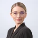Окуляри для комп'ютера LuckyLOOK Blue Blocker Тишейди Чорно-золотистий 754-638 - зображення 3