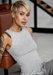 Майка жіноча Leinle SHIK EMERI 1268 XXL Сірий (14253) - зображення 1