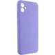 Чохол TPU GETMAN Liquid Silk Full Camera для Samsung Galaxy A06 Бузковий / Dasheen - зображення 2