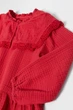 Платье с длинными рукавами для девочки Zara 140 размер красное 1225538641 - изображение 3