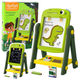 Tablica magnetyczna kredowa suchościeralna LEAN Toys Dinozaur, Zielona, półeczka, akcesoria (5905991057222) - obraz 1