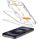 Комплект защитных стекол Tech-Protect 5D Quick Set + для iPhone 15 / 16 - Black - изображение 2