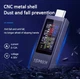 Багатофункціональний USB тестер KOWSI KWS-2302C Type-C QC3.0 / 4-30V / 12A. Цифровий ватметр, вольтметр, амперметр постійного струму, напруги для зарядок, павербанків, акб, кабелів. - зображення 5