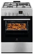 Плита комбінована Electrolux LKM660222X - изображение 1