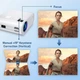 Проектор TOPTRO X2 / Full HD / Wi-Fi / Bluetooth / Корекція трапеції / Вбудовані стереодинаміки - зображення 3