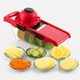 Овочерізка для овочів і фруктів Mandoline Slicer 6 в 1 - зображення 3