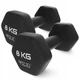 Гантели виниловые 4FIZJO Classic 2 x 8 кг (P-5905973403214) - изображение 1