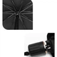 Солнцезащитный автомобильный зонт для лобового стекла Windshield Sun Shade Umbrella Small 120x65 см с чехлом Black - изображение 5