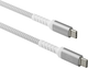 Kabel Dbramante1928 Braided USB Type-C - USB Type-C 1.2 m Silver (5711428071163) - obraz 2
