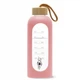 Бутылка для воды спортивная 4FIZJO 750 мл стеклянная Pink (P-5905973404204) - изображение 4