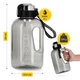 Пляшка для води спортивна 4FIZJO 2000 мл Grey (P-5905973403825) - зображення 6