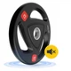Диск олимпийский 4FIZJO 2 x 10 кг 51 мм металлический, прорезиненный Black (P-5905973401289) - изображение 8