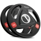 Диск олимпийский 4FIZJO 2 x 5 кг 51 мм металлический, прорезиненный Black (P-5905973401241) - изображение 1