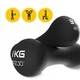 Гантелі вінілові 4FIZJO 8-shape 2 x 3 кг (P-5907739312037) - зображення 6