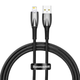 Кабель Baseus Glimmer Series USB - Lightning 2 метра CADH000301 - изображение 2