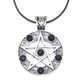 Кулон (подвеска) с кристаллами в виде Пентаграммы 37*37 мм [13834-Black] Fasion Jewelry - изображение 1