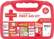 Універсальна аптечка Johnson & Johnson First Aid Kit для дому, автомобіля, подорожей, 160 предметів - зображення 1