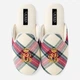 Женские домашние тапочки утепленные с мехом с закрытым носком Ralph Lauren 820589074 35-36 Молочные (1159833277) - изображение 4