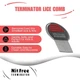 Nit Free Terminator Гребень от вшей и гнид для всей семьи из нержавеющей стали - изображение 3